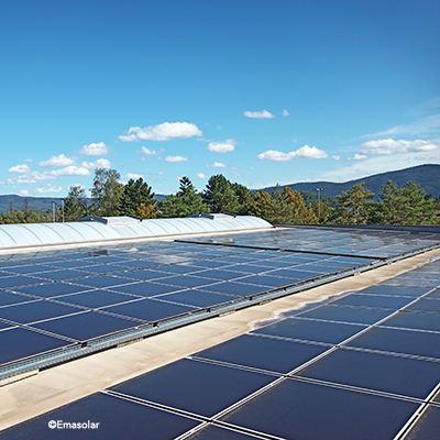 centrale photovoltaïque exploitée par Emasolar en France